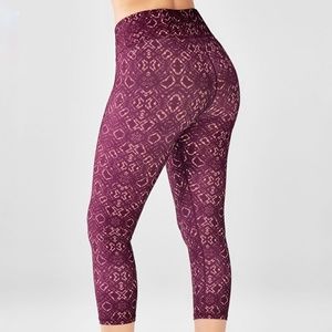 NWT Fabletics Salar Printed Powerlite Crop